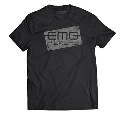 EMG Distressed Logo T